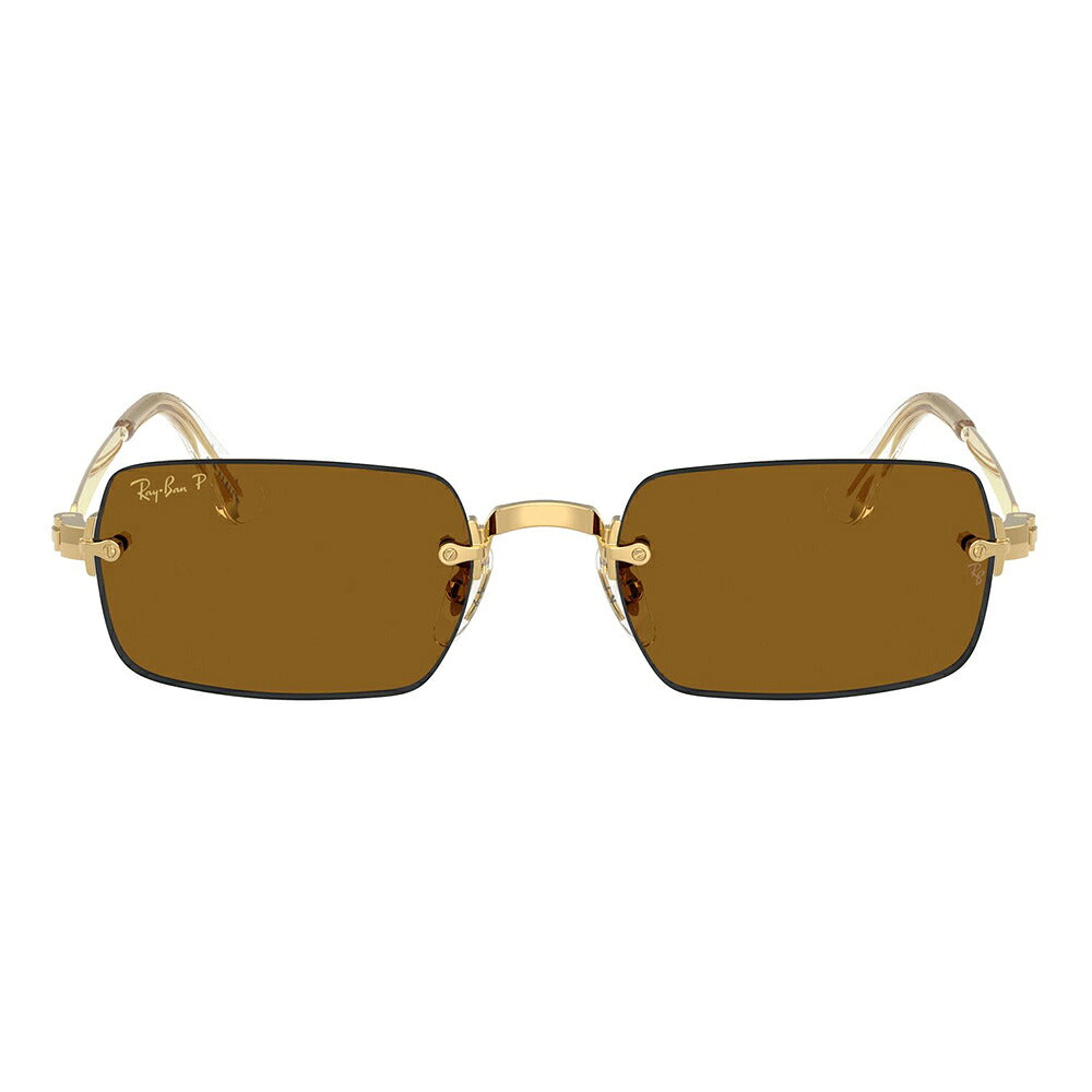 【正規品販売店】レイバン サングラス RB3928 001/83 54 Ray-Ban A$AP WORLDWIDE エイサップワールドワイルド スクエア ツーポイント リムレス 偏光