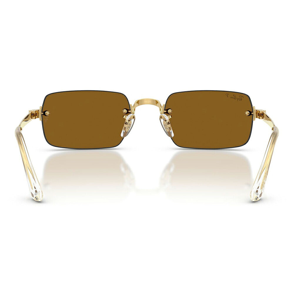 【正規品販売店】レイバン サングラス RB3928 001/83 54 Ray-Ban A$AP WORLDWIDE エイサップワールドワイルド スクエア ツーポイント リムレス 偏光