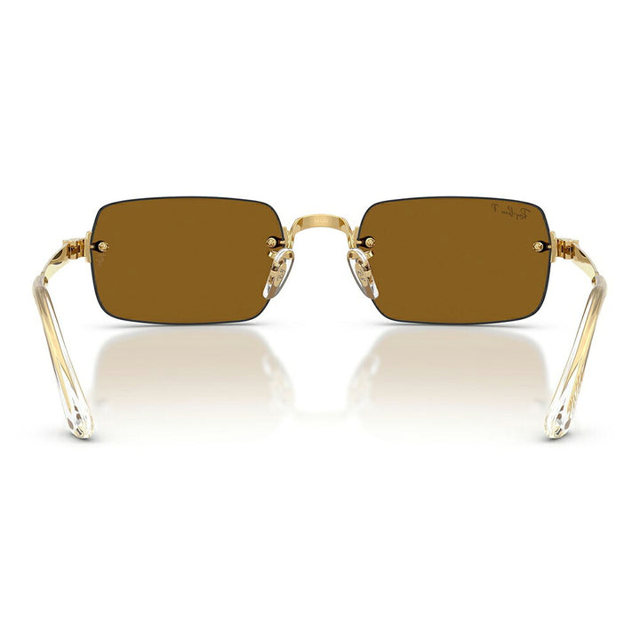 【正規品販売店】レイバン サングラス RB3928 001/83 54 Ray-Ban A$AP WORLDWIDE エイサップワールドワイルド スクエア ツーポイント リムレス 偏光