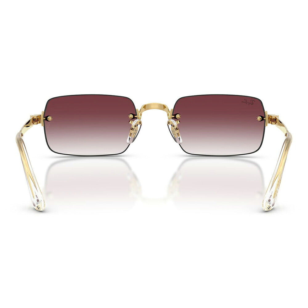 【正規品販売店】レイバン サングラス RB3928 001/8H 54 Ray-Ban A$AP WORLDWIDE エイサップワールドワイルド スクエア ツーポイント リムレス