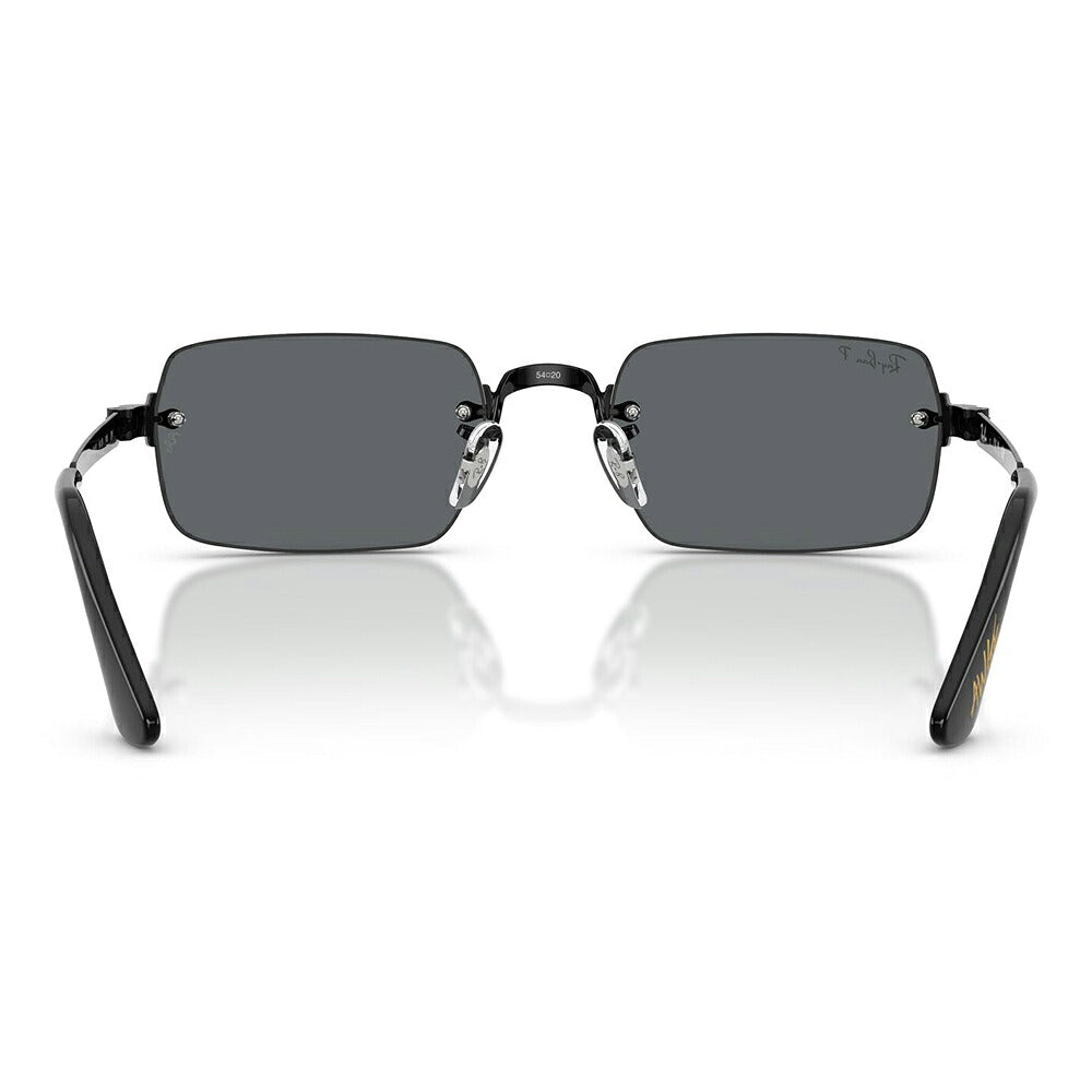 【正規品販売店】レイバン サングラス RB3928 002/81 54 Ray-Ban A$AP WORLDWIDE エイサップワールドワイルド スクエア ツーポイント リムレス 偏光