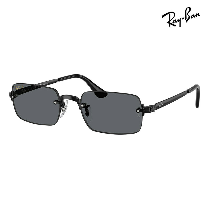 【正規品販売店】レイバン サングラス RB3928 002/81 54 Ray-Ban A$AP WORLDWIDE エイサップワールドワイルド スクエア ツーポイント リムレス 偏光
