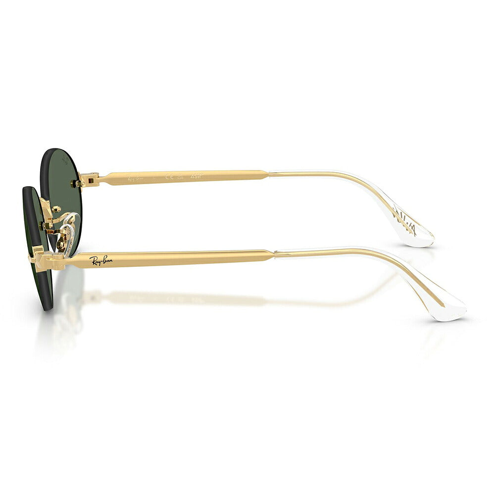 【正規品販売店】レイバン サングラス RB3929 001/71 54 Ray-Ban A$AP WORLDWIDE エイサップワールドワイルド オーバル ツーポイント リムレス