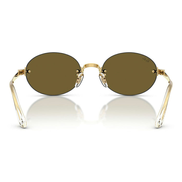 【正規品販売店】レイバン サングラス RB3929 001/73 54 Ray-Ban A$AP WORLDWIDE エイサップワールドワイルド オーバル ツーポイント リムレス