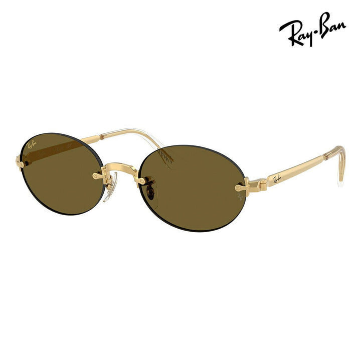 【正規品販売店】レイバン サングラス RB3929 001/73 54 Ray-Ban A$AP WORLDWIDE エイサップワールドワイルド オーバル ツーポイント リムレス