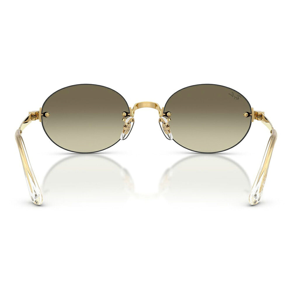 【正規品販売店】レイバン サングラス RB3929 001/7I 54 Ray-Ban A$AP WORLDWIDE エイサップワールドワイルド オーバル ツーポイント リムレス