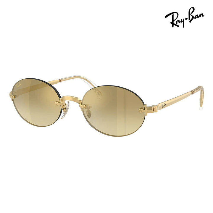 【正規品販売店】レイバン サングラス RB3929 001/7I 54 Ray-Ban A$AP WORLDWIDE エイサップワールドワイルド オーバル ツーポイント リムレス