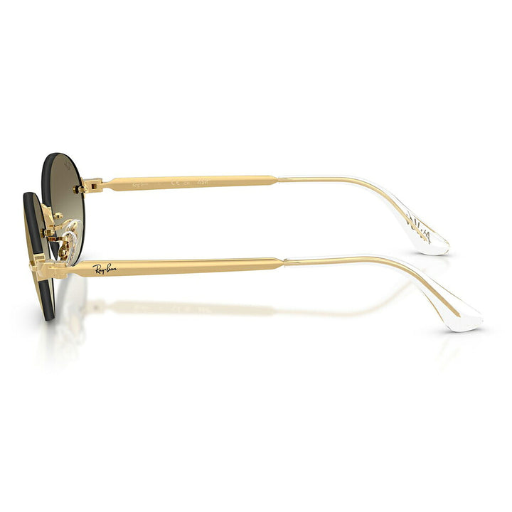 【正規品販売店】レイバン サングラス RB3929 001/7I 54 Ray-Ban A$AP WORLDWIDE エイサップワールドワイルド オーバル ツーポイント リムレス