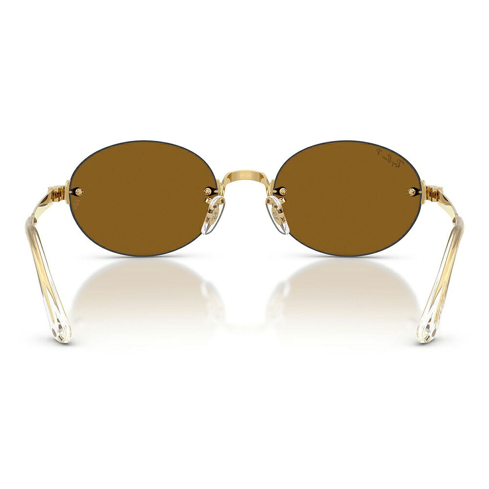 【正規品販売店】レイバン サングラス RB3929 001/83 54 Ray-Ban A$AP WORLDWIDE エイサップワールドワイルド オーバル ツーポイント リムレス 偏光