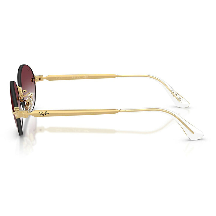 【正規品販売店】レイバン サングラス RB3929 001/8H 54 Ray-Ban A$AP WORLDWIDE エイサップワールドワイルド オーバル ツーポイント リムレス