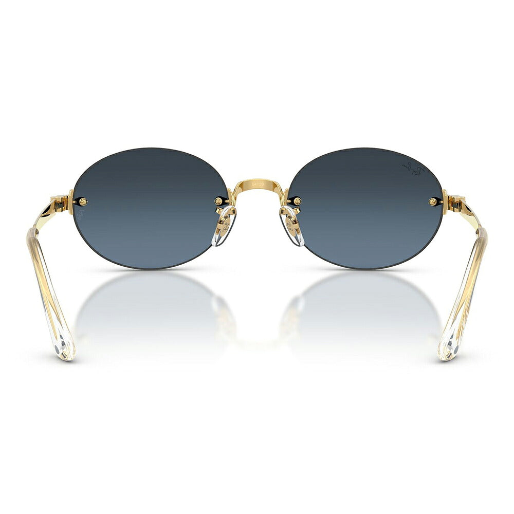 【正規品販売店】レイバン サングラス RB3929 001/S2 54 Ray-Ban A$AP WORLDWIDE エイサップワールドワイルド オーバル ツーポイント リムレス