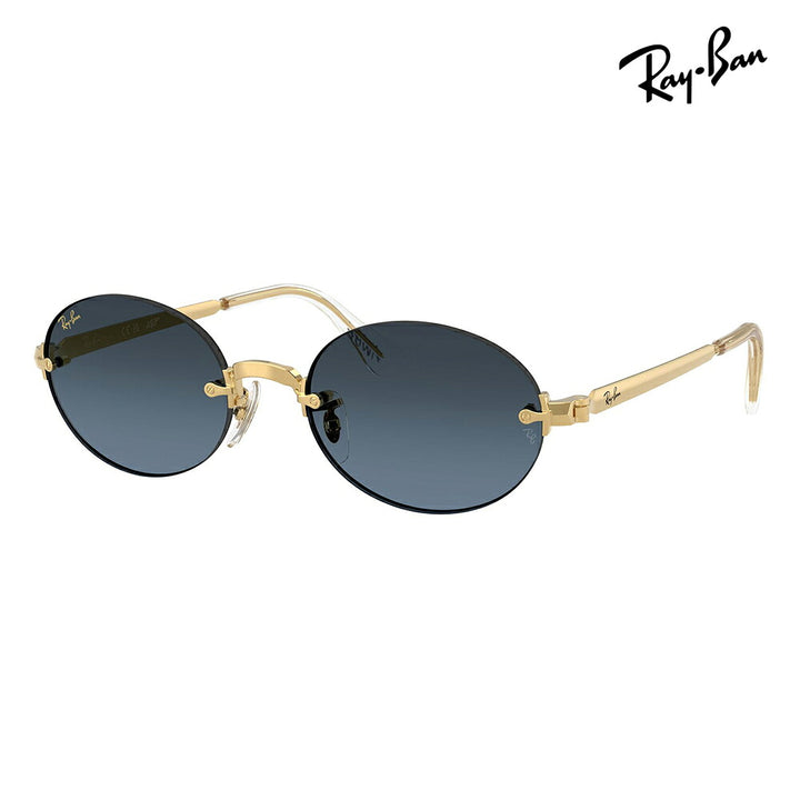 【正規品販売店】レイバン サングラス RB3929 001/S2 54 Ray-Ban A$AP WORLDWIDE エイサップワールドワイルド オーバル ツーポイント リムレス