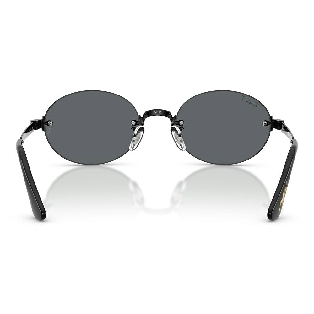 【正規品販売店】レイバン サングラス RB3929 002/81 54 Ray-Ban A$AP WORLDWIDE エイサップワールドワイルド オーバル ツーポイント リムレス 偏光