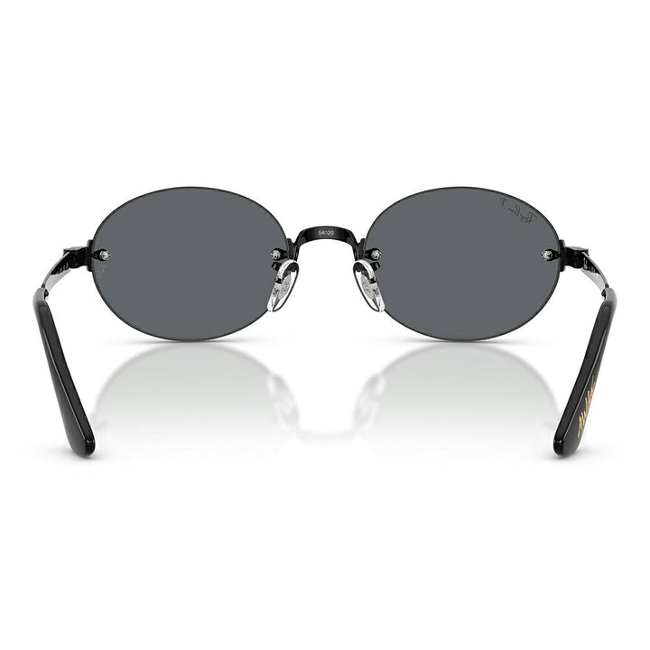 【正規品販売店】レイバン サングラス RB3929 002/81 54 Ray-Ban A$AP WORLDWIDE エイサップワールドワイルド オーバル ツーポイント リムレス 偏光