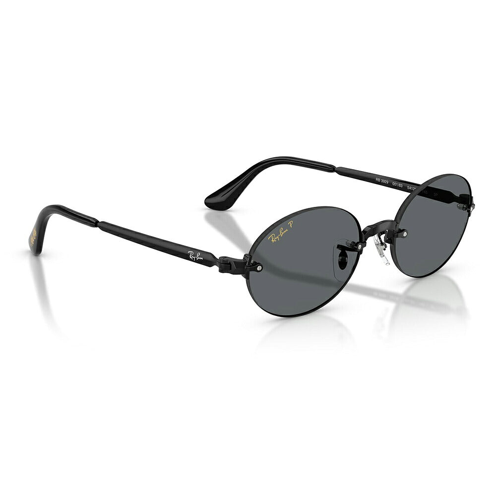 【正規品販売店】レイバン サングラス RB3929 002/81 54 Ray-Ban A$AP WORLDWIDE エイサップワールドワイルド オーバル ツーポイント リムレス 偏光