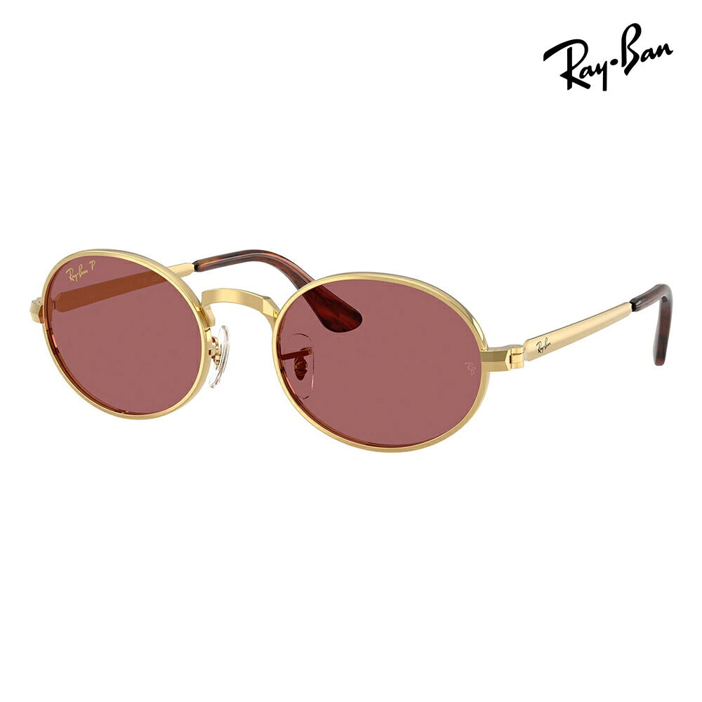 【正規品販売店】レイバン サングラス RB3931 001/AF 54 Ray-Ban A$AP WORLDWIDE エイサップワールドワイルド オーバル メタル 偏光