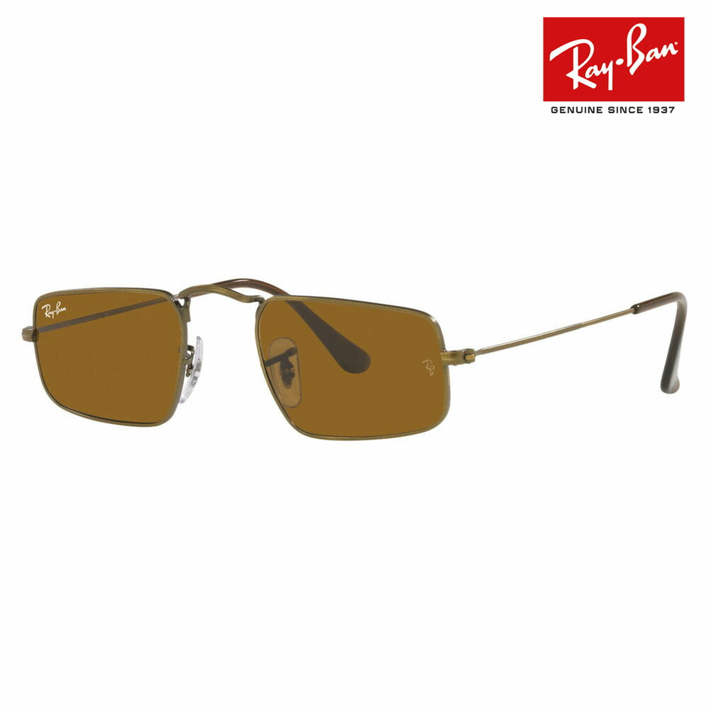 [Recommended Price] Ray-Ban Sunglasses RB3957 922833 49 Ray-Ban JULIE Square Metal Fashion Glasses Eyeglasses 