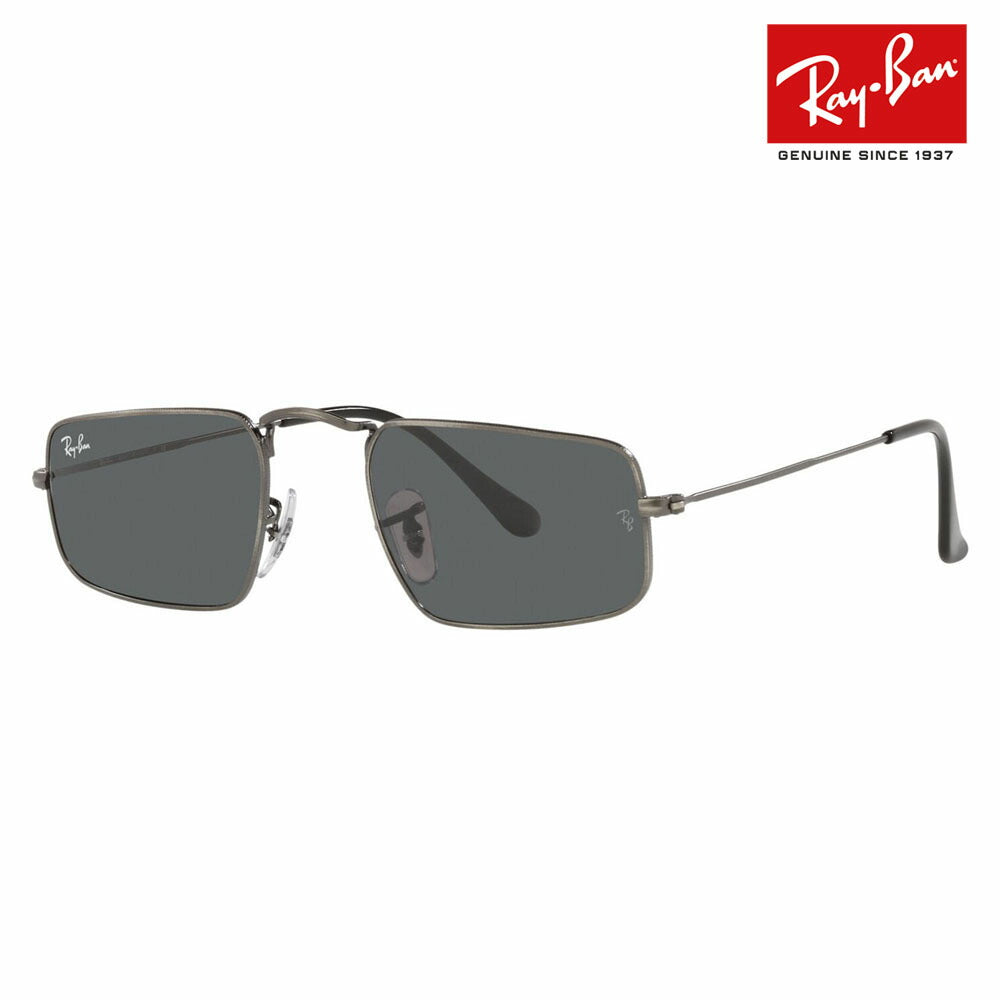 [Recommended Price] Ray-Ban Sunglasses RB3957 9229B1 49 Ray-Ban JULIE Square Metal Fashion Glasses Eyeglasses 