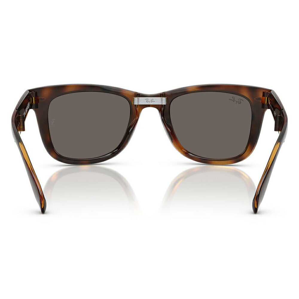 【正規品販売店】レイバン正規商品販売店 Ray-Ban レイバン純正レンズ対応 サングラス RB4105 710/B1 50 FOLDING WAYFARER フォールディング ウェイファーラー 折りたたみ ウェリントン 伊達メガネ 眼鏡