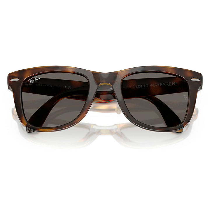 【正規品販売店】レイバン正規商品販売店 Ray-Ban レイバン純正レンズ対応 サングラス RB4105 710/B1 50 FOLDING WAYFARER フォールディング ウェイファーラー 折りたたみ ウェリントン 伊達メガネ 眼鏡