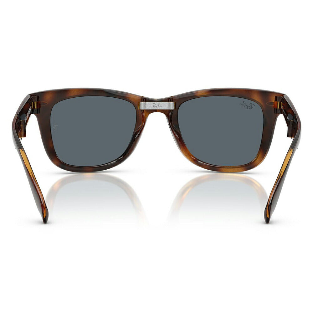 【正規品販売店】レイバン正規商品販売店 Ray-Ban レイバン純正レンズ対応 サングラス RB4105 710/R5 50 FOLDING WAYFARER フォールディング ウェイファーラー 折りたたみ ウェリントン 伊達メガネ 眼鏡