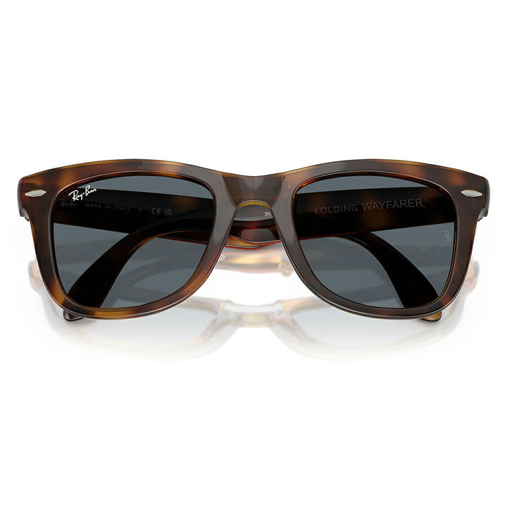 【正規品販売店】レイバン正規商品販売店 Ray-Ban レイバン純正レンズ対応 サングラス RB4105 710/R5 50 FOLDING WAYFARER フォールディング ウェイファーラー 折りたたみ ウェリントン 伊達メガネ 眼鏡