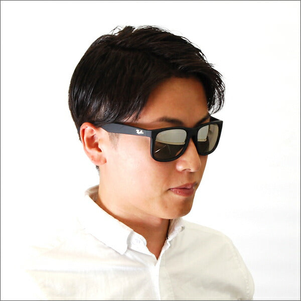 【オsusume価格】reiban ジャsutティン サngurasu RB4165F 622/5A 55 Ray-Ban reyan 纯正 renzu対応 伊达メガネ 眼镜 JUSTIN福鲁菲特托莫德鲁