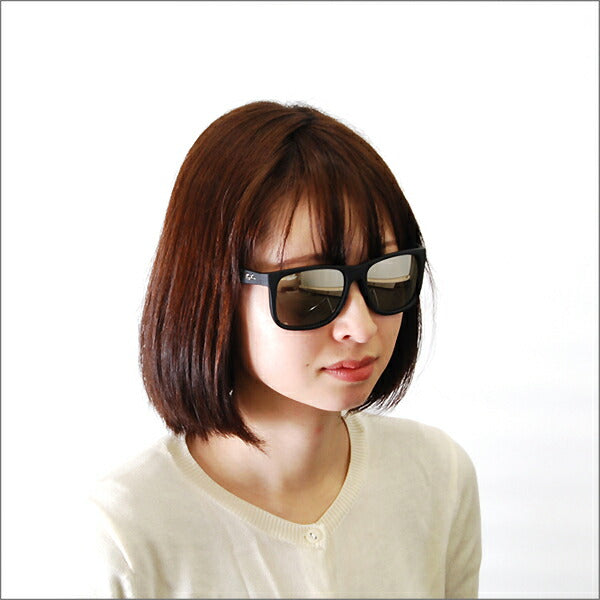 【オsusume価格】reiban ジャsutティン サngurasu RB4165F 622/5A 55 Ray-Ban reyan 纯正 renzu対応 伊达メガネ 眼镜 JUSTIN福鲁菲特托莫德鲁