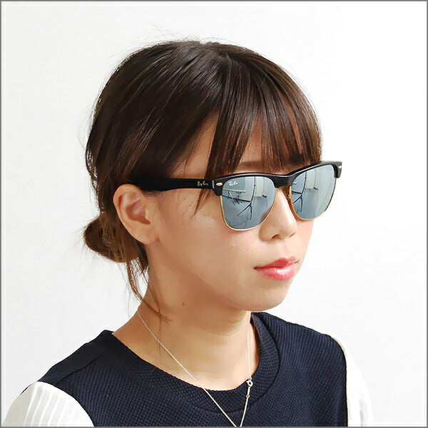 【オsusume価格】reiban sangurasu RB4175 877/30 57 Ray-Ban CLUBMASTER OVERSIZED kurabumasutaオーバーサイズド