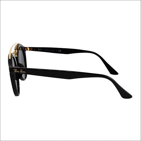 【アウトレット】レイバン サングラス RB4256F 601/71 47 Ray-Ban 伊達メガネ 眼鏡 ラウンド ダブルブリッジ