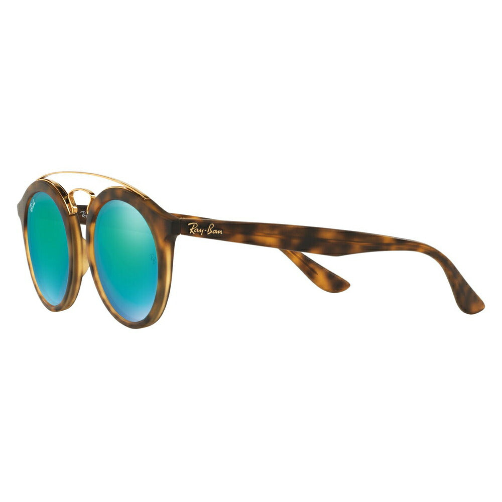 【オsusume価格】reiban サngurasu RB4256F 60923R 47 Ray-Ban ラウンド ダブルブuriジ ミラーrenzu 伊达メガネ 眼镜