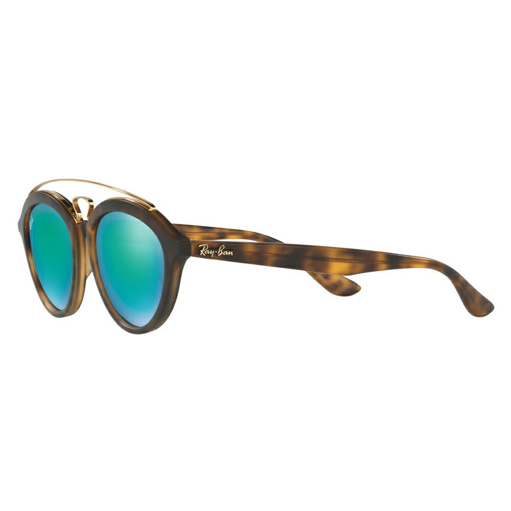 【オsusuメ価格】reiban sangurasu RB4257F 60923R 51 Ray-Ban ボsuton ラウンド ダブルブuriジ ミラーrenzu 伊达メガネ 眼镜