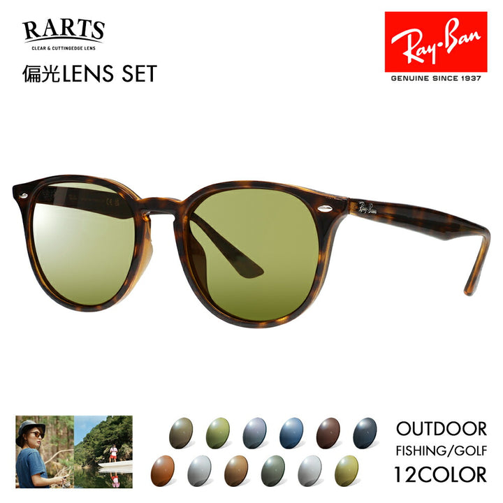 【度付き対応可】reiban sangurasu アーツ偏光renzusetto RB4259F 710/73 53 Ray-Ban RARTS ウトドa suponatsu doraibu 钓り fissshinguゴルfu UVkatto 近赤外线katto 伊达メガネ 眼镜 ウェrinton furufitto 