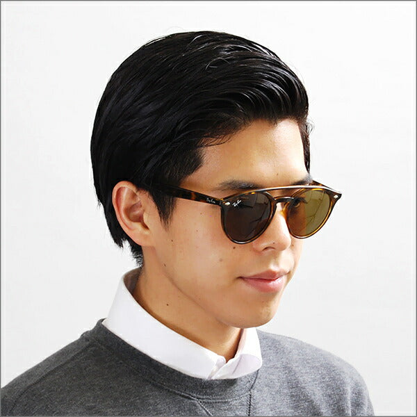 【オsusuメ価格】reiban sangurasu RB4279F 710/73 51 Ray-Ban reyban 纯正renzu対応 ハイsutorito HIGHSREET ラウンド ダブルブritジ