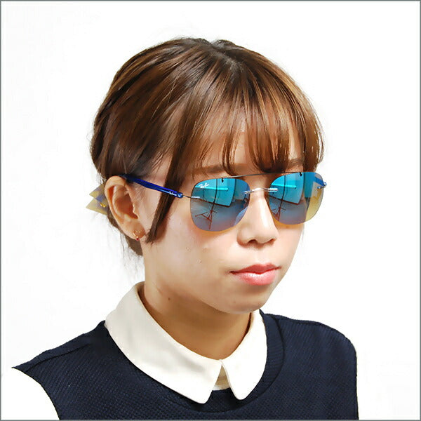 【オsusume価格】reiban sangurasu RB4280 6289B7 55 Ray-Ban reyban 纯正 renzu対応 伊达メガネ 眼镜 LIGHT RAY raitorei 