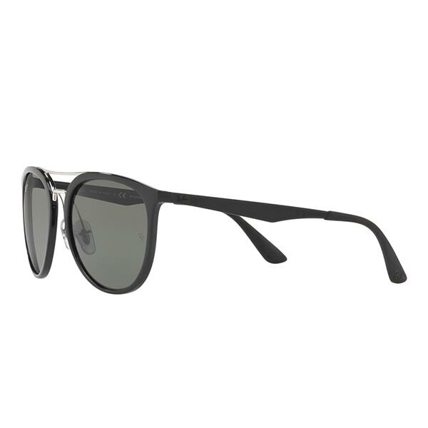 【オsusuメ価格】reiban サngurasu RB4285 601/9A 55 Ray-Ban reyban 纯正renzu対応 ダブルブritジ ラウンド 偏光 伊达メガネ 眼镜