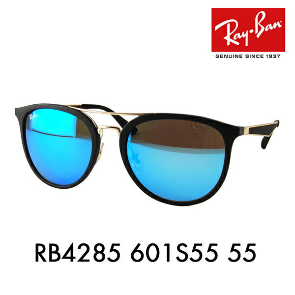 [Recommended Price] Ray-Ban Sunglasses RB4285 601S55 55 Ray-Ban Compatible with Ray-Ban Genuine Lenses Double Bridge Round Mirror 