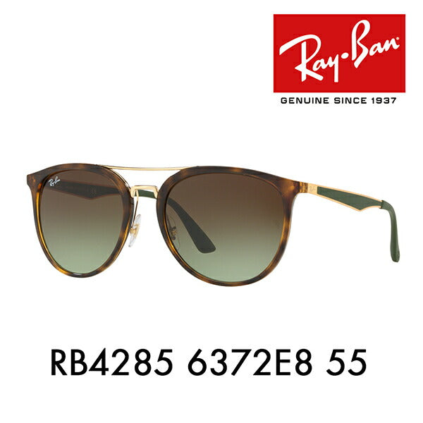 [Recommended Price] Ray-Ban Sunglasses RB4285 6372E8 55 Ray-Ban Compatible with Ray-Ban Genuine Lenses Double Bridge Round ACTIVE LIFESTYLE 