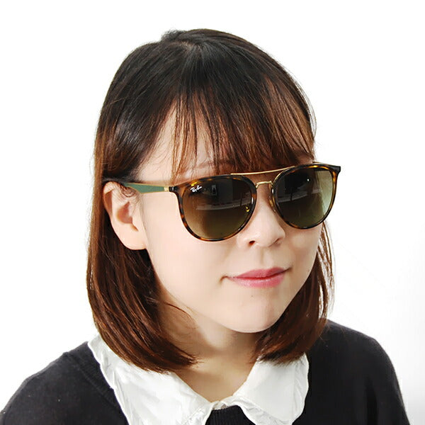 【オsusume価格】reiban sangurasu RB4285 6372E8 55 Ray-Ban reyan 纯正renzu対応 ダブルブurikji ラウndo ACTIVE LIFESTYLE 