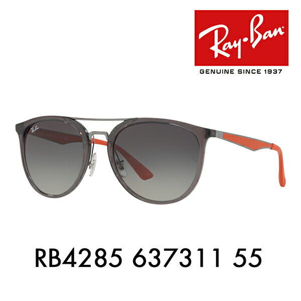 [Recommended Price] Ray-Ban Sunglasses RB4285 637311 55 Ray-Ban Compatible with Ray-Ban Genuine Lenses Double Bridge Round ACTIVE LIFESTYLE 