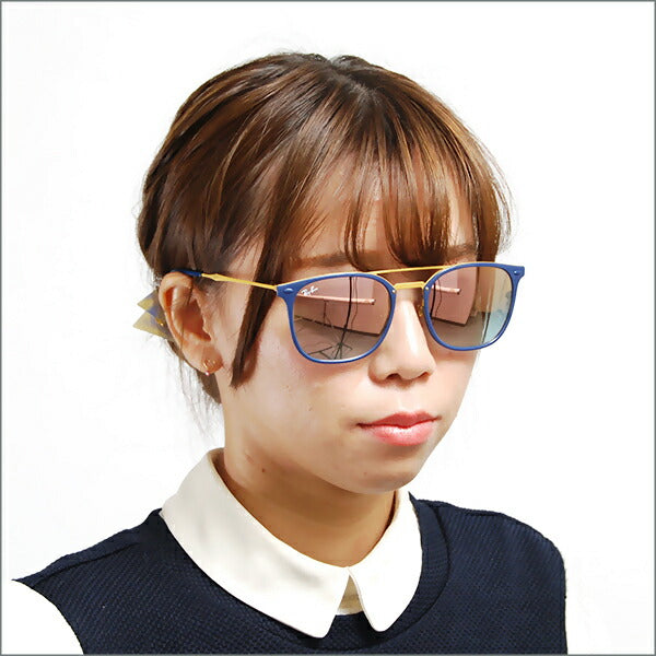 【オsusume価格】reiban sangurasu RB4286 872/B9 55 Ray-Ban reyan 纯正renzu対応 ダブルブurikji sukuea ミラー