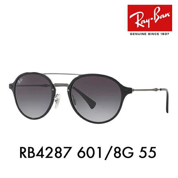 【オススメ価格】レイバン サングラス RB4287 601/8G 55 Ray-Ban レイバン純正レンズ対応 ダブルブリッジ ラウンド