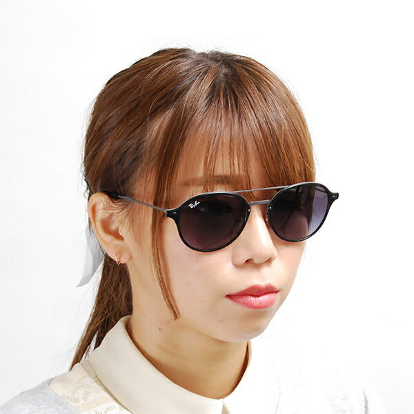 【オsusume価格】reiban sangurasu RB4287 601/8G 55 Ray-Ban reyan 纯正renzu対応 ダブルブurikji ラウndo 