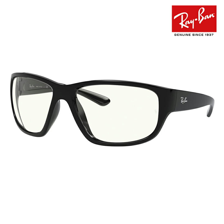 【オススメ価格】レイバンサングラス RB4300 601/B5 63 Ray-Ban セル スクエア EVERGLASSES エバーグラス 伊達メガネ 眼鏡