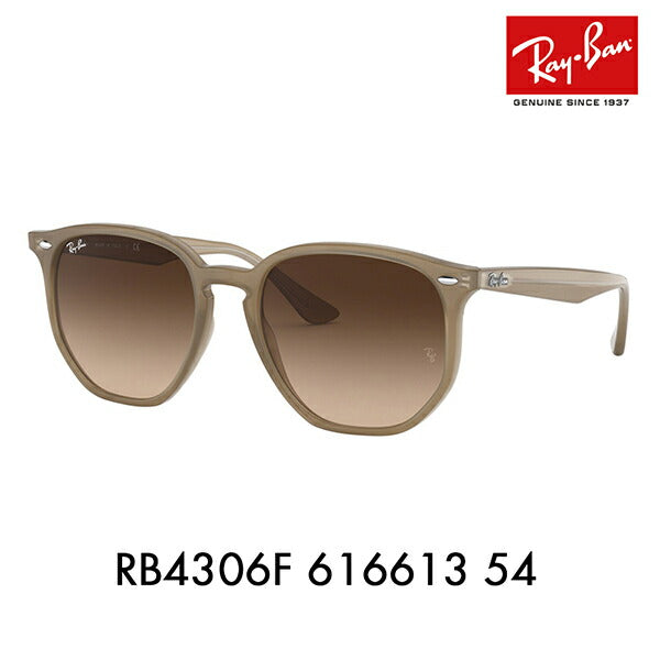 [Recommended Price] Ray-Ban Sunglasses RB4306F 616613 54 Ray-Ban Compatible with Ray-Ban Genuine Lenses Hexagonal Hexagon Cell Full Fit 