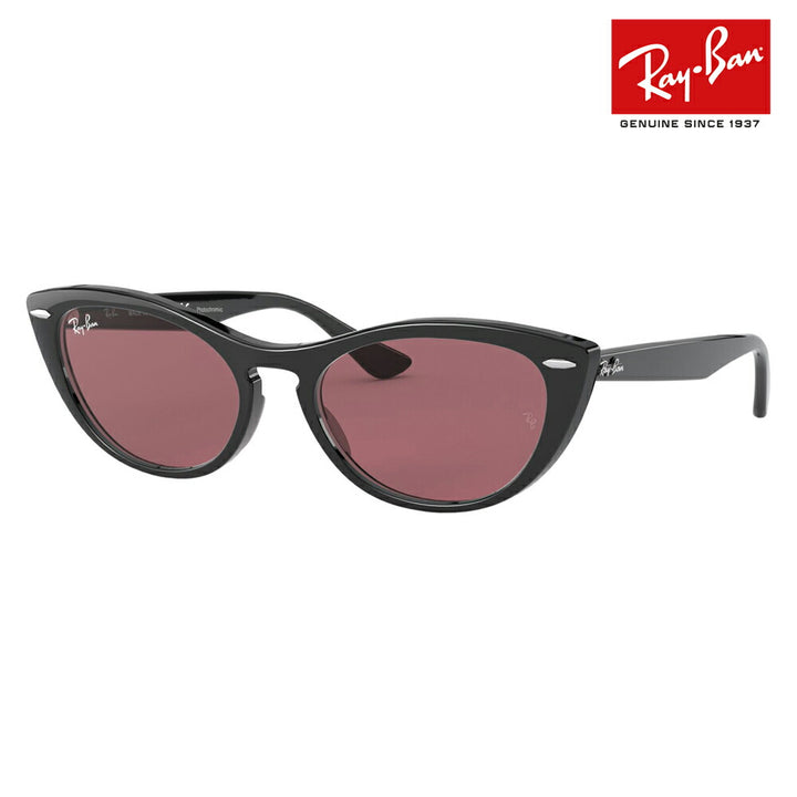 [Recommended Price] Ray-Ban Sunglasses RB4314N 601/U0 54 Ray-Ban NINA Cat Eye Fox Women's Fashion Glasses Eyewear 