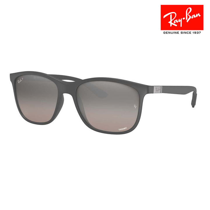 【正規品販売店】レイバン サングラス RB4330CH 60175J 56 Ray-Ban スクエア セル クロマンス CHROMANCE 偏光 伊達メガネ 眼鏡