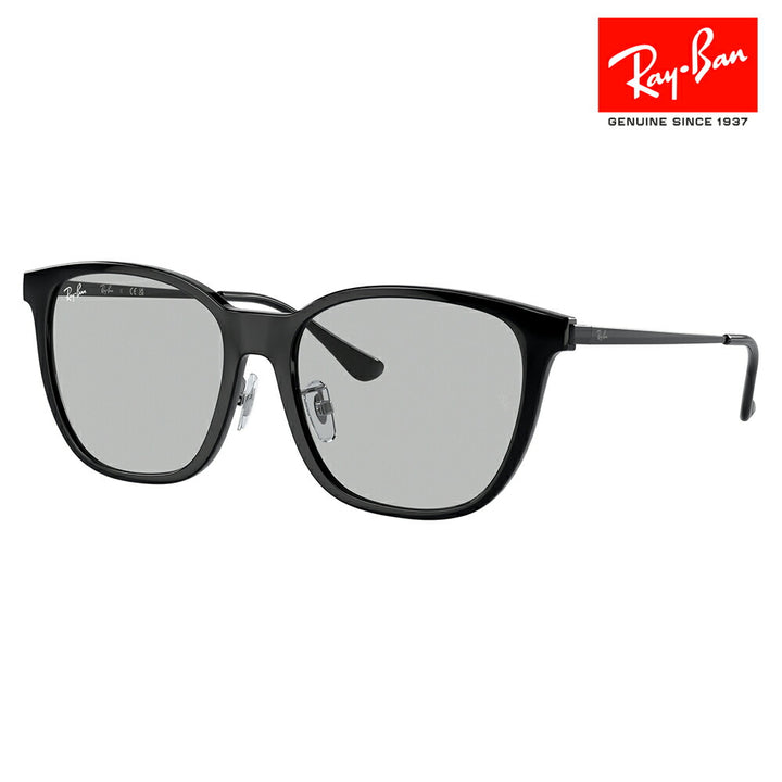 [Authorized Retailer] Ray-Ban Sunglasses RB4333D 601/87 55 Ray-Ban Compatible with Ray-Ban Genuine Lenses Asian Fit Best Seller Wellington Boston Light Color Light Color Fashion Glasses Eyeglasses 
