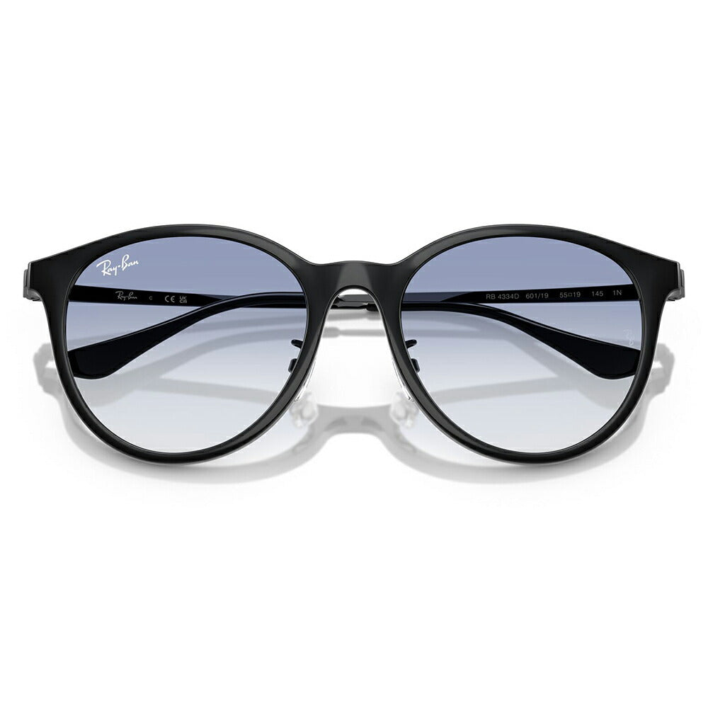 【正規品販売店】レイバン サングラス RB4334D 601/19 55 Ray-Ban レイバン純正レンズ対応 セル ボストン アジアンフィット アジアンモデル 伊達メガネ 眼鏡