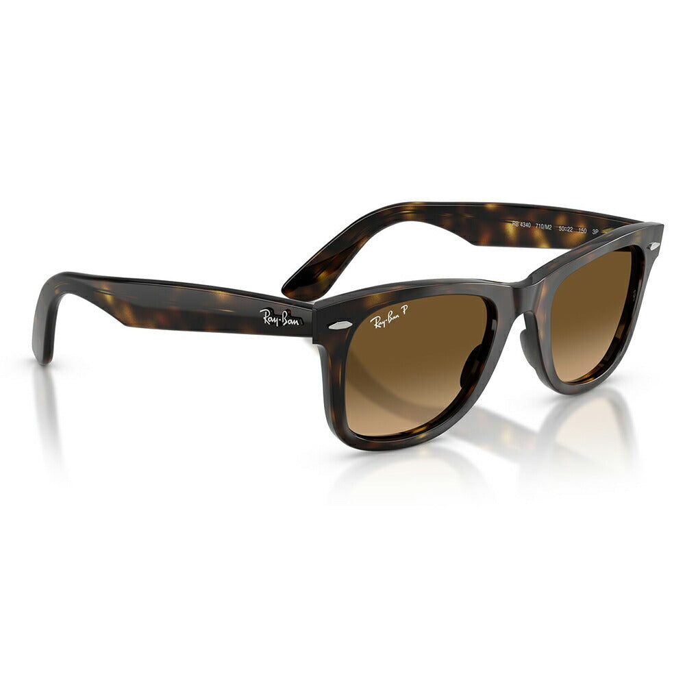 【正規品販売店】レイバン サングラス RB4340 710/M2 50 Ray-Ban レイバン純正レンズ対応 WAYFARER EASE ウェイファーラー スクエア 偏光